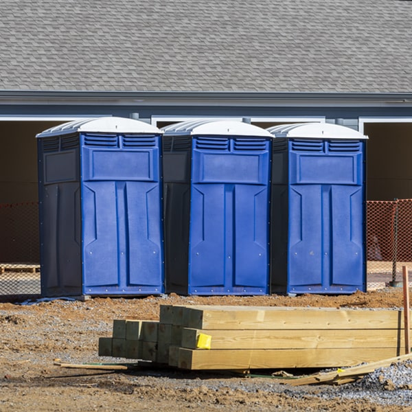 how do i determine the correct number of portable toilets necessary for my event in Harbison Canyon California